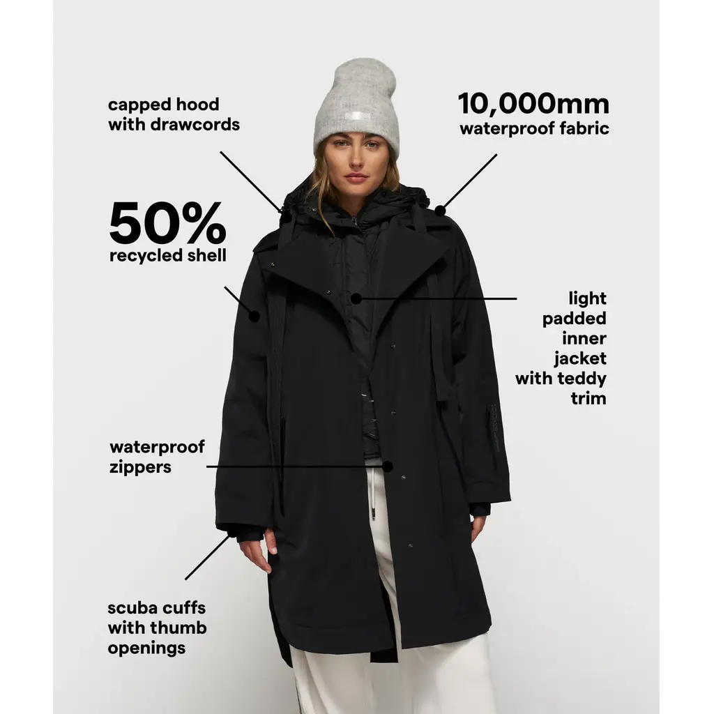 10 Days jas Cool Coat in black