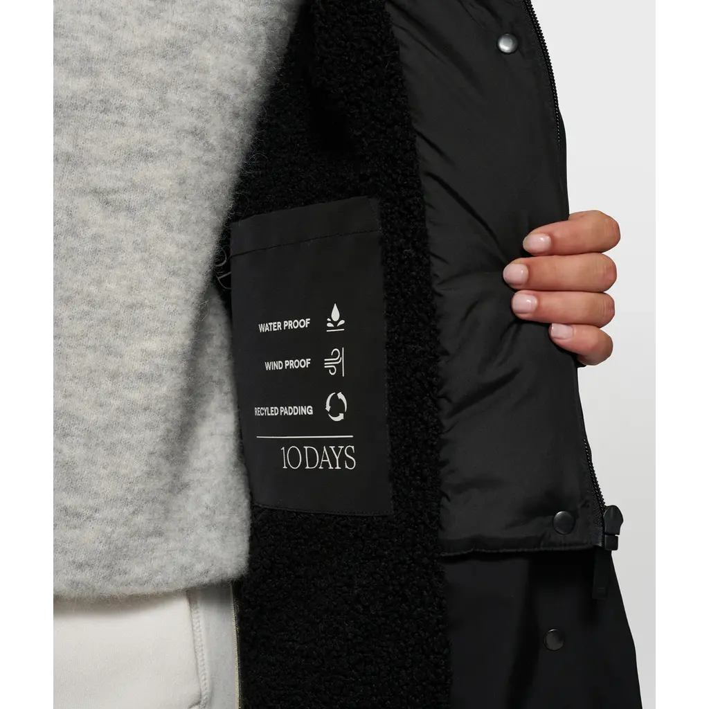 10 Days jas Cool Coat in black