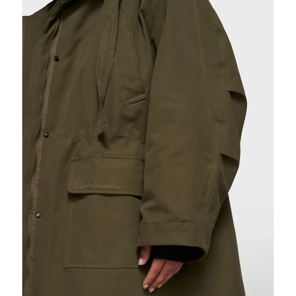 10 Days jas Royal Parka in dark olive