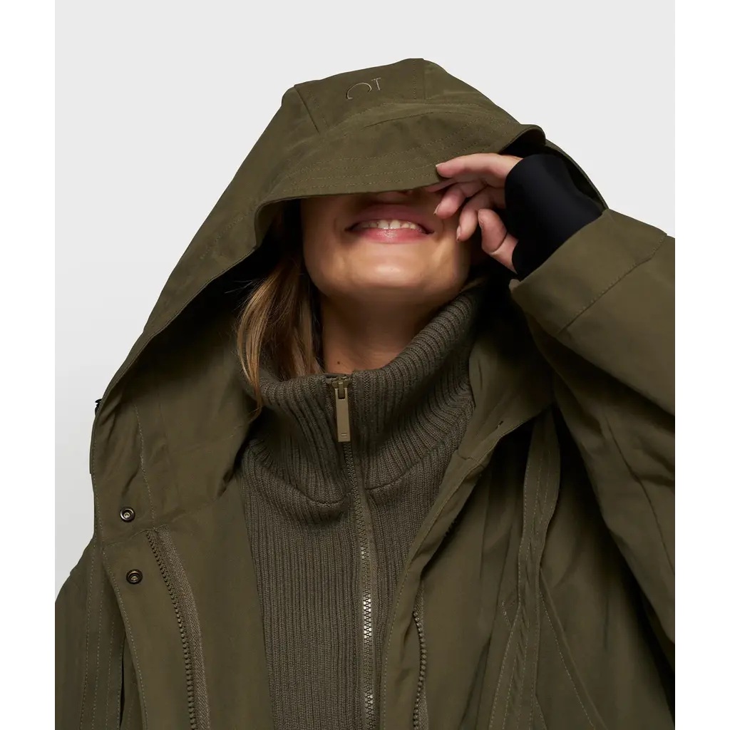 10 Days jas Royal Parka in dark olive