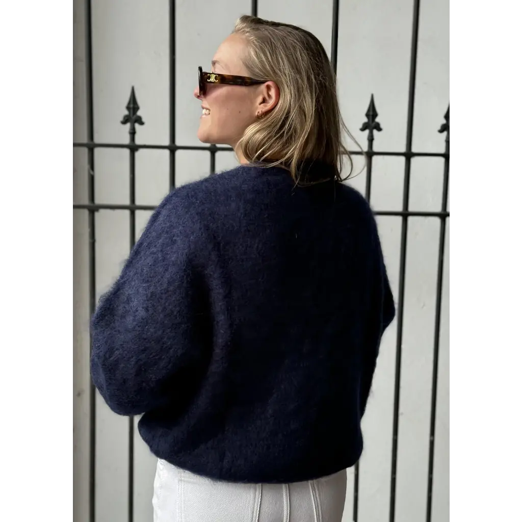 Studio Lavendel trui Olivia in dark blue