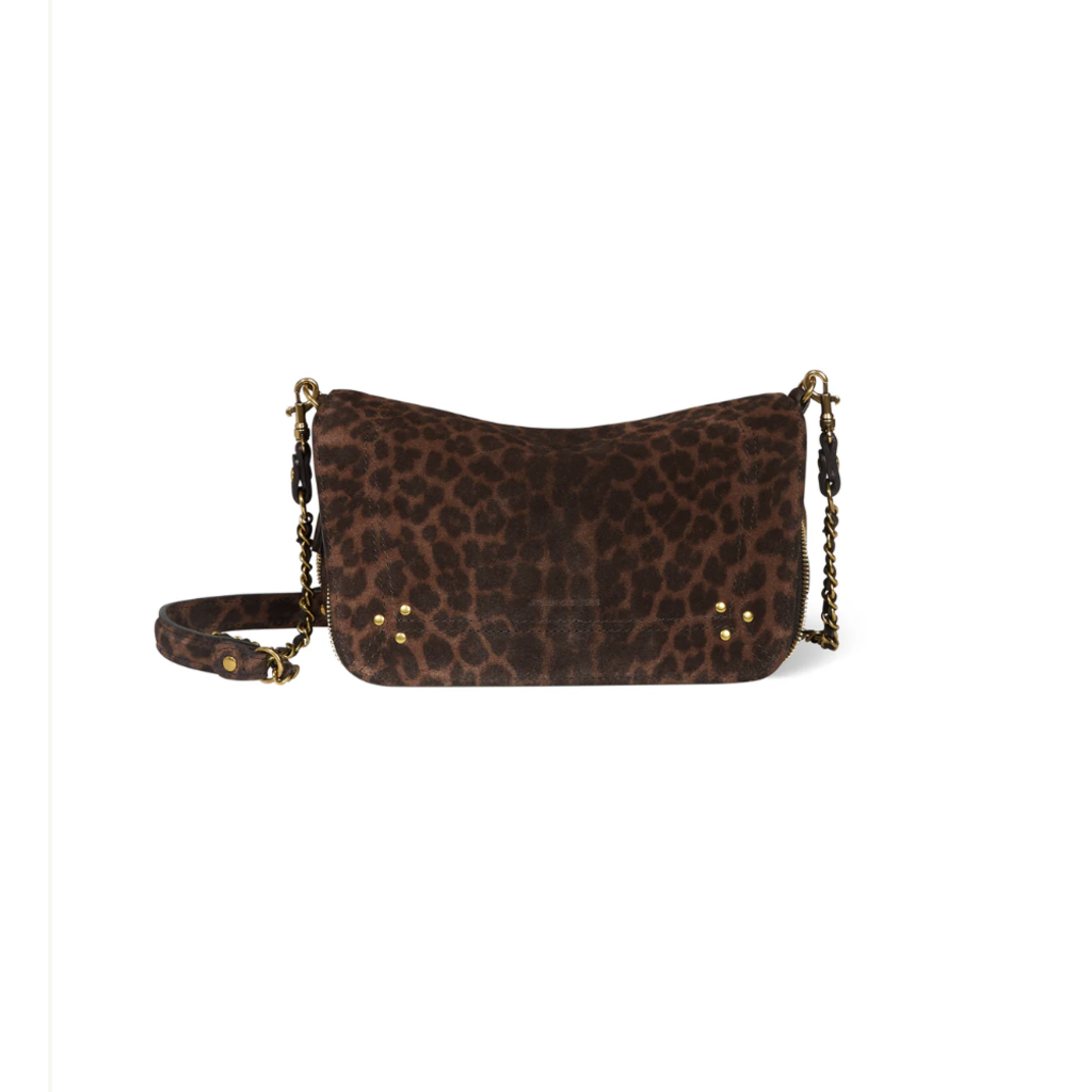 Jérôme Dreyfuss tas Bobi S in imprimé leopard naturel