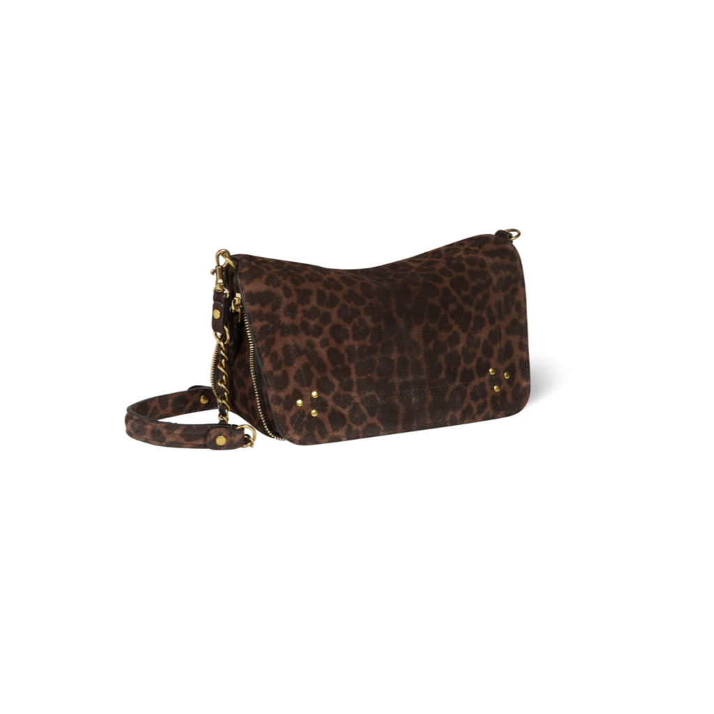 Jérôme Dreyfuss tas Bobi S in imprimé leopard naturel