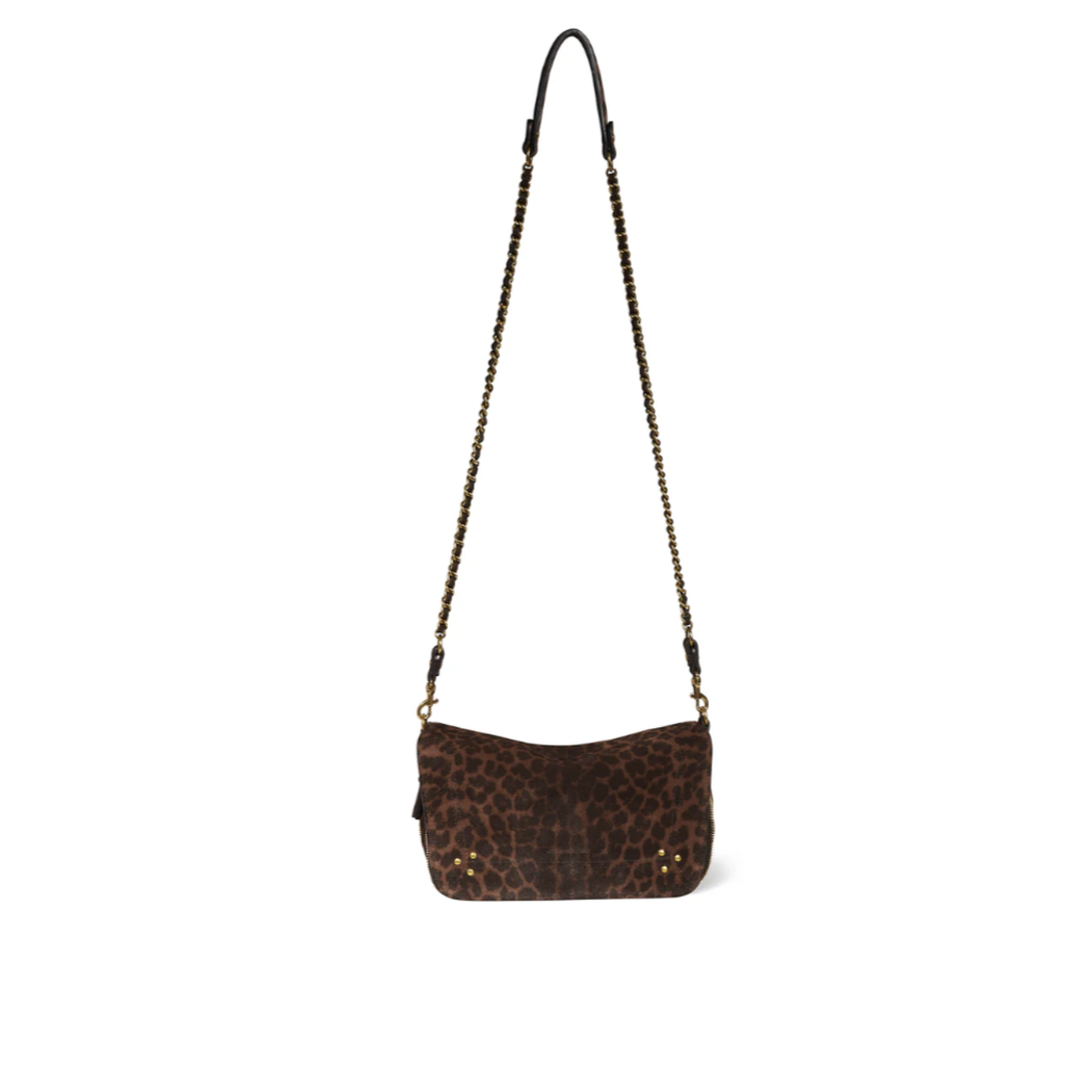 Jérôme Dreyfuss tas Bobi S in imprimé leopard naturel
