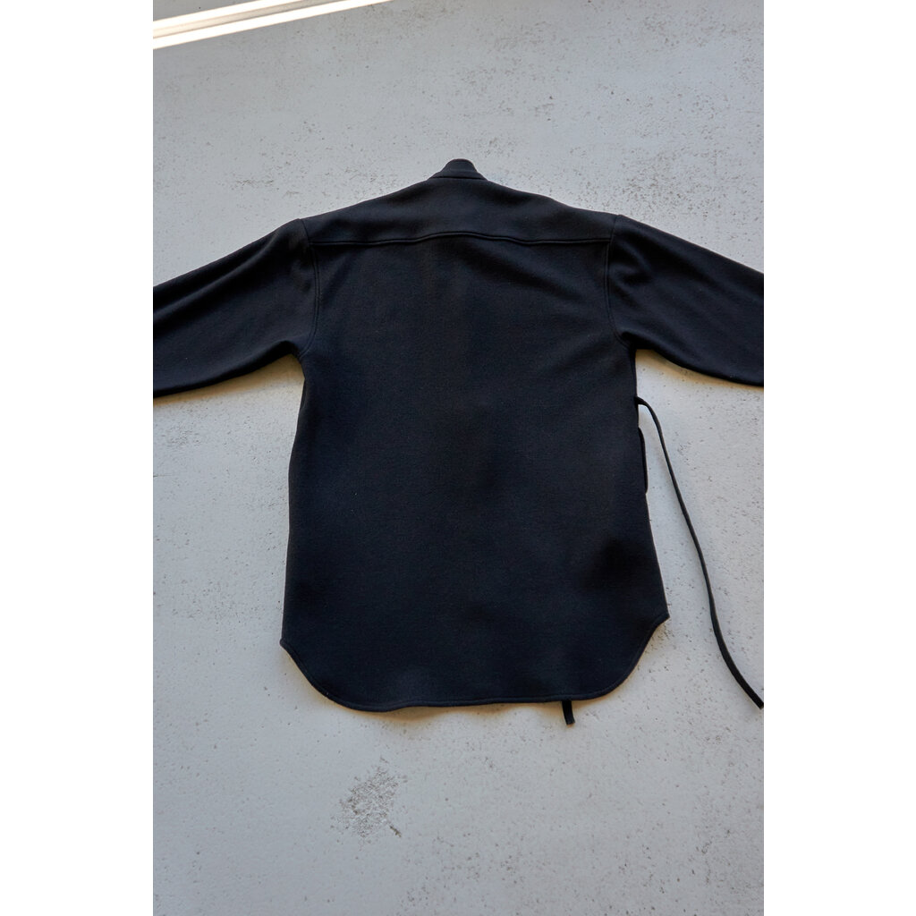 Monique van Heist jas No. 10 in black felt