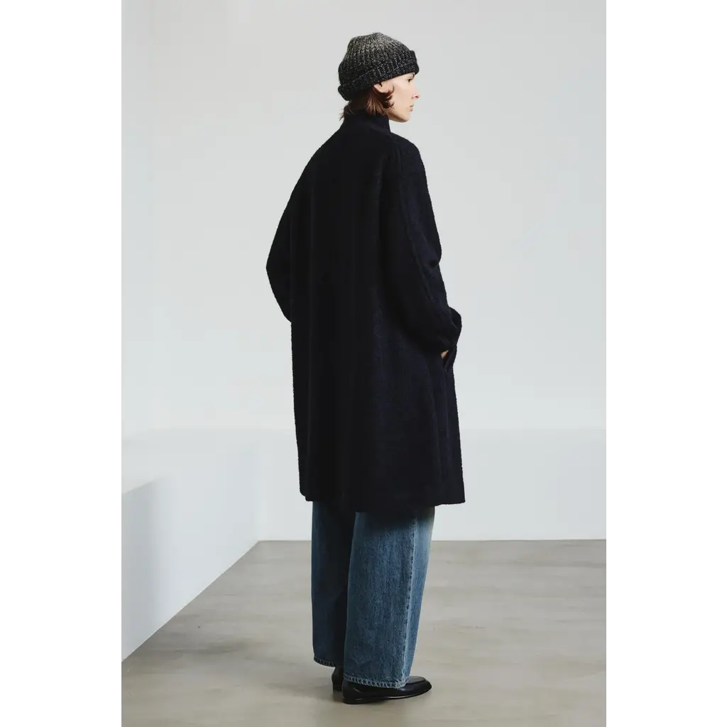 Pomandère jas in navy