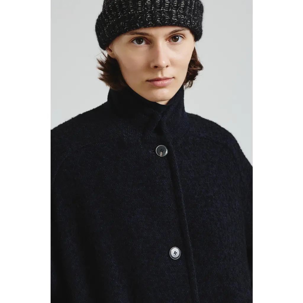Pomandère jas in navy