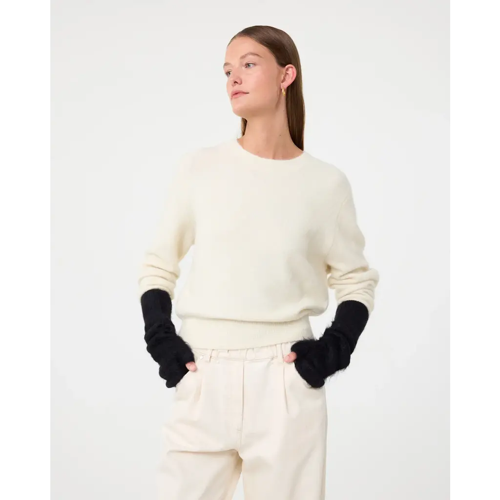 Knit-ted handschoenen Michelle in black