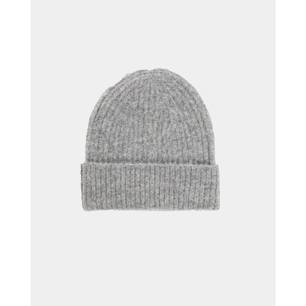 Knit-ted beanie Nora in mid grey