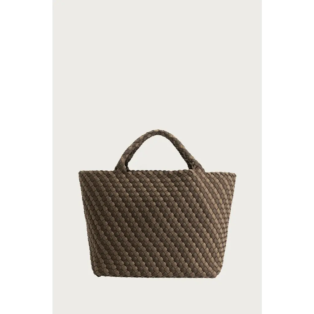 Marrea tas medium stripe in espresso-coco