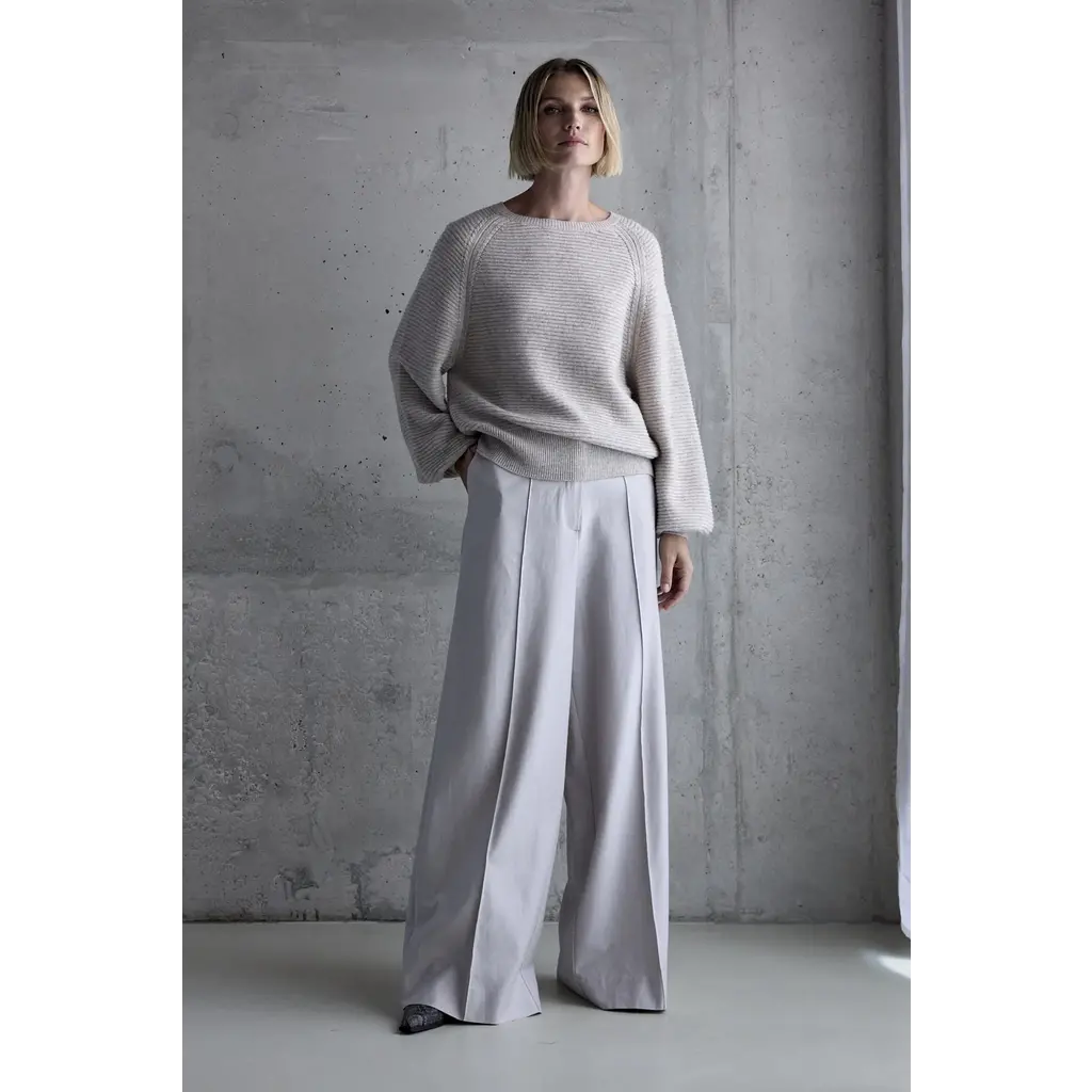 Femmes du Sud pantalon Brunelle in light grey