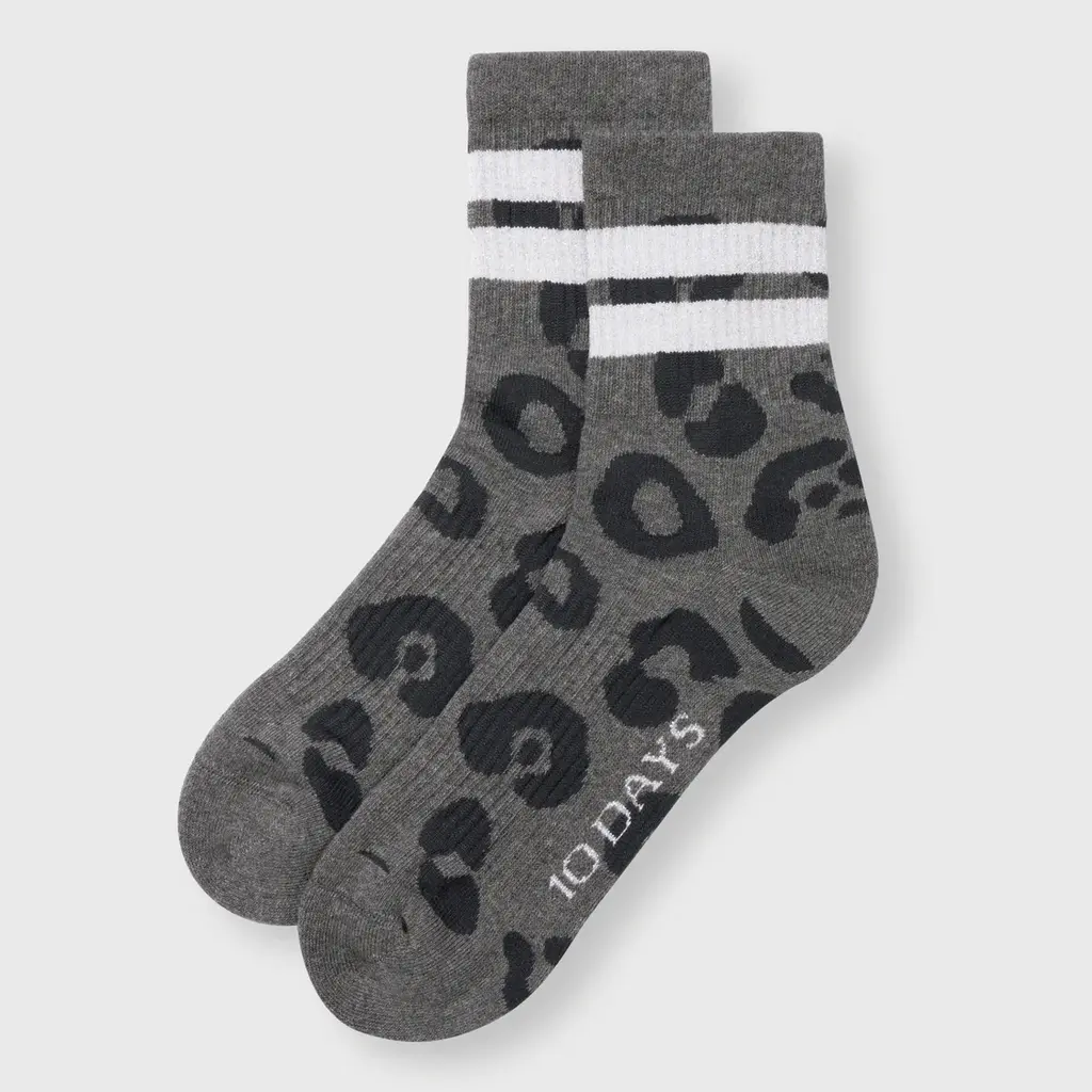 10 Days sokken Leopard in antra melee