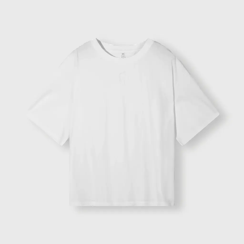 10 Days t-shirt Embro in white