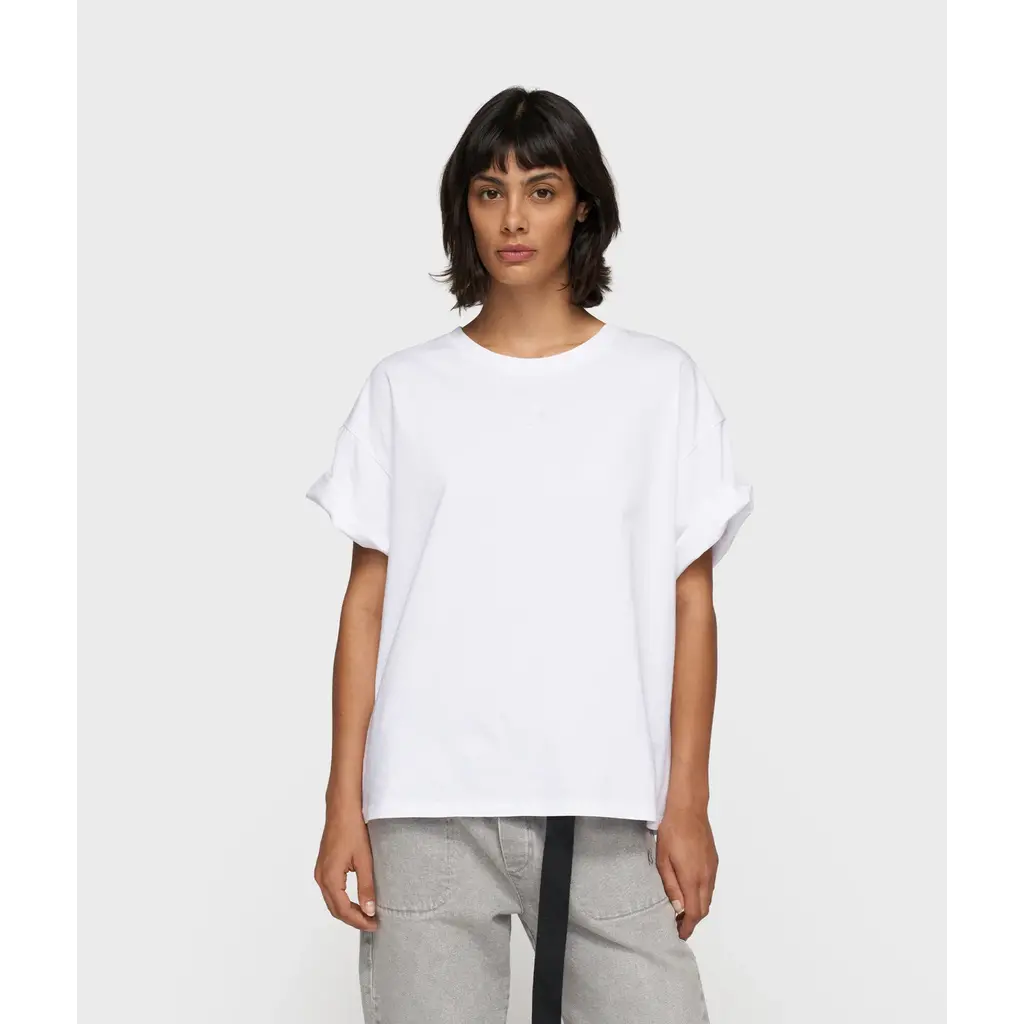 10 Days t-shirt Embro in white