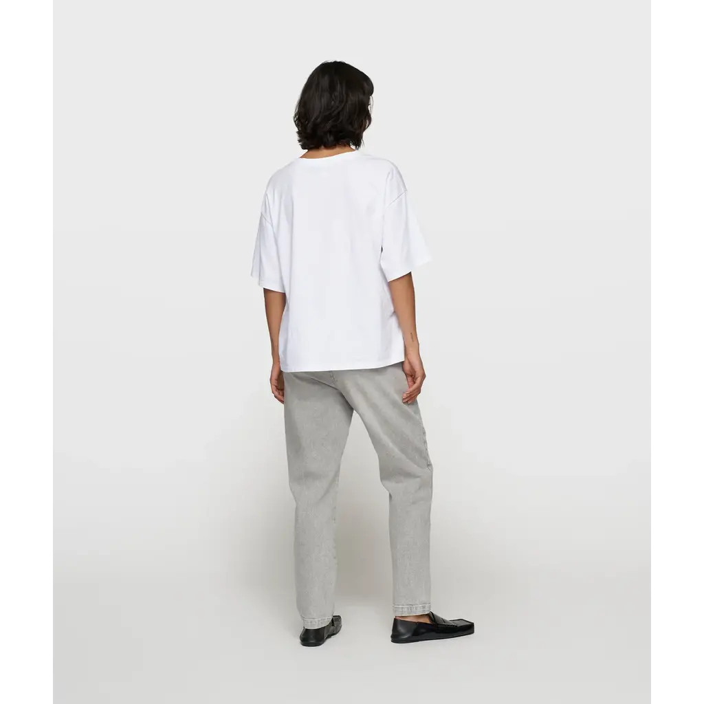 10 Days t-shirt Embro in white