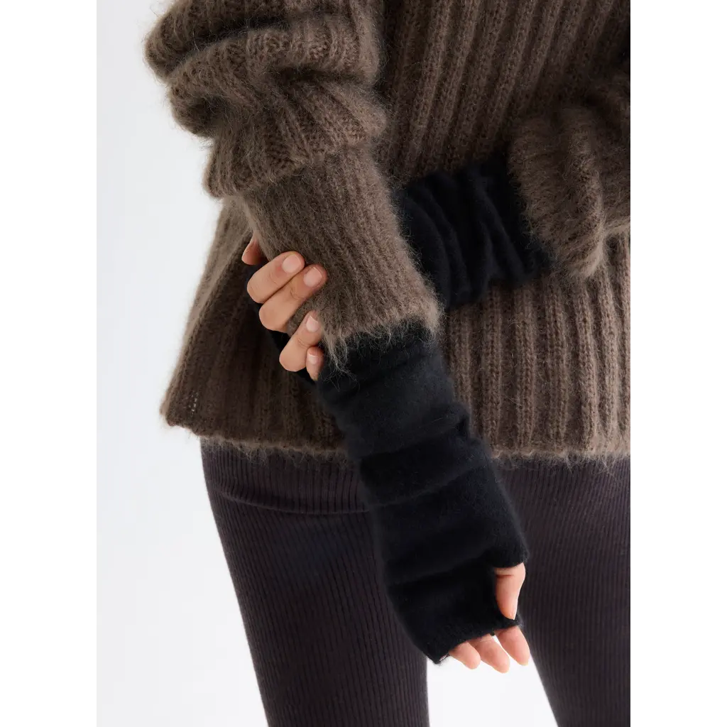 Majestic vingeloze wanten FMT002 in black