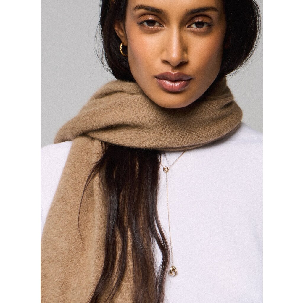 Majestic shawl FEC034 Echarpe in bison