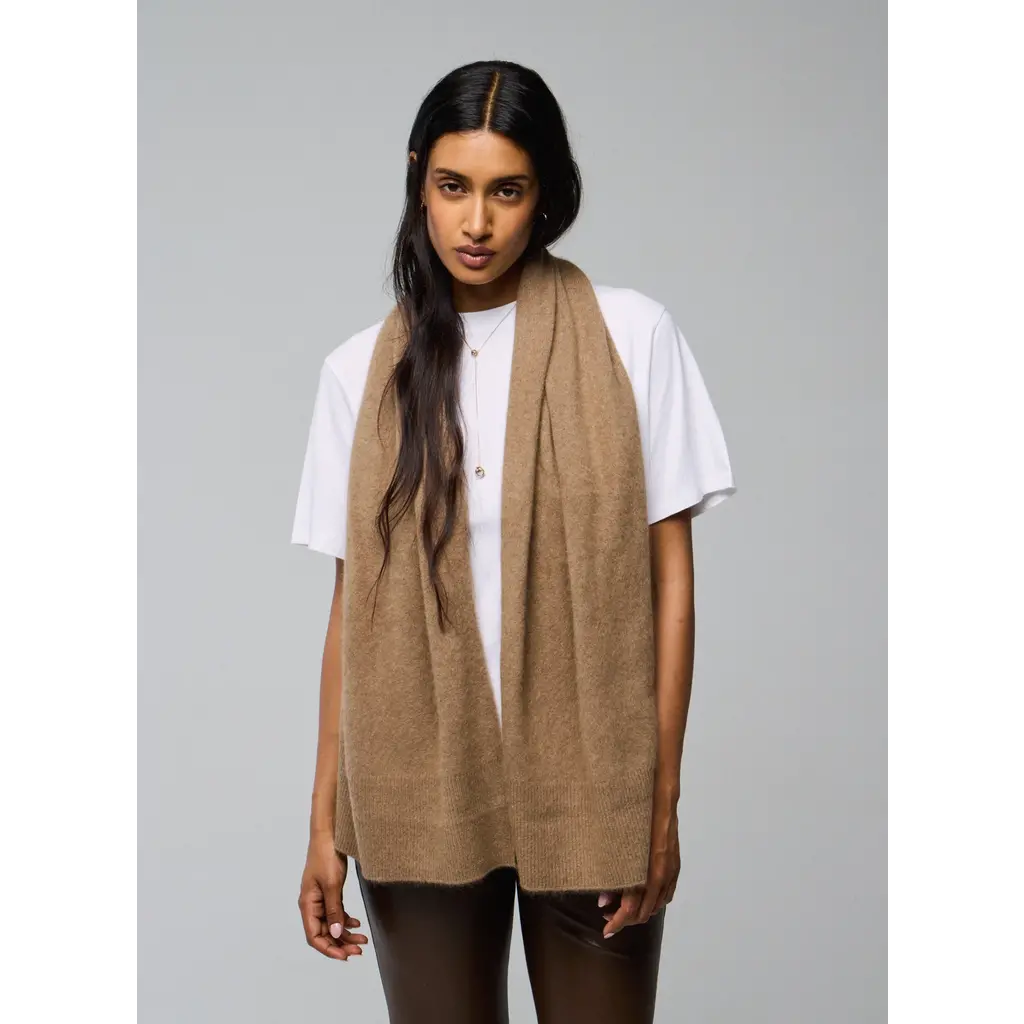 Majestic shawl FEC034 Echarpe in bison