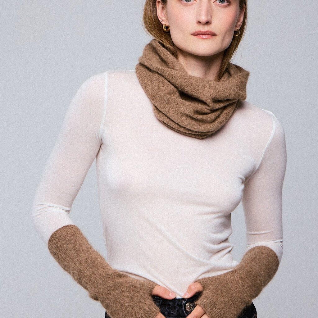 Majestic vingerloze wanten FMT002 in bison