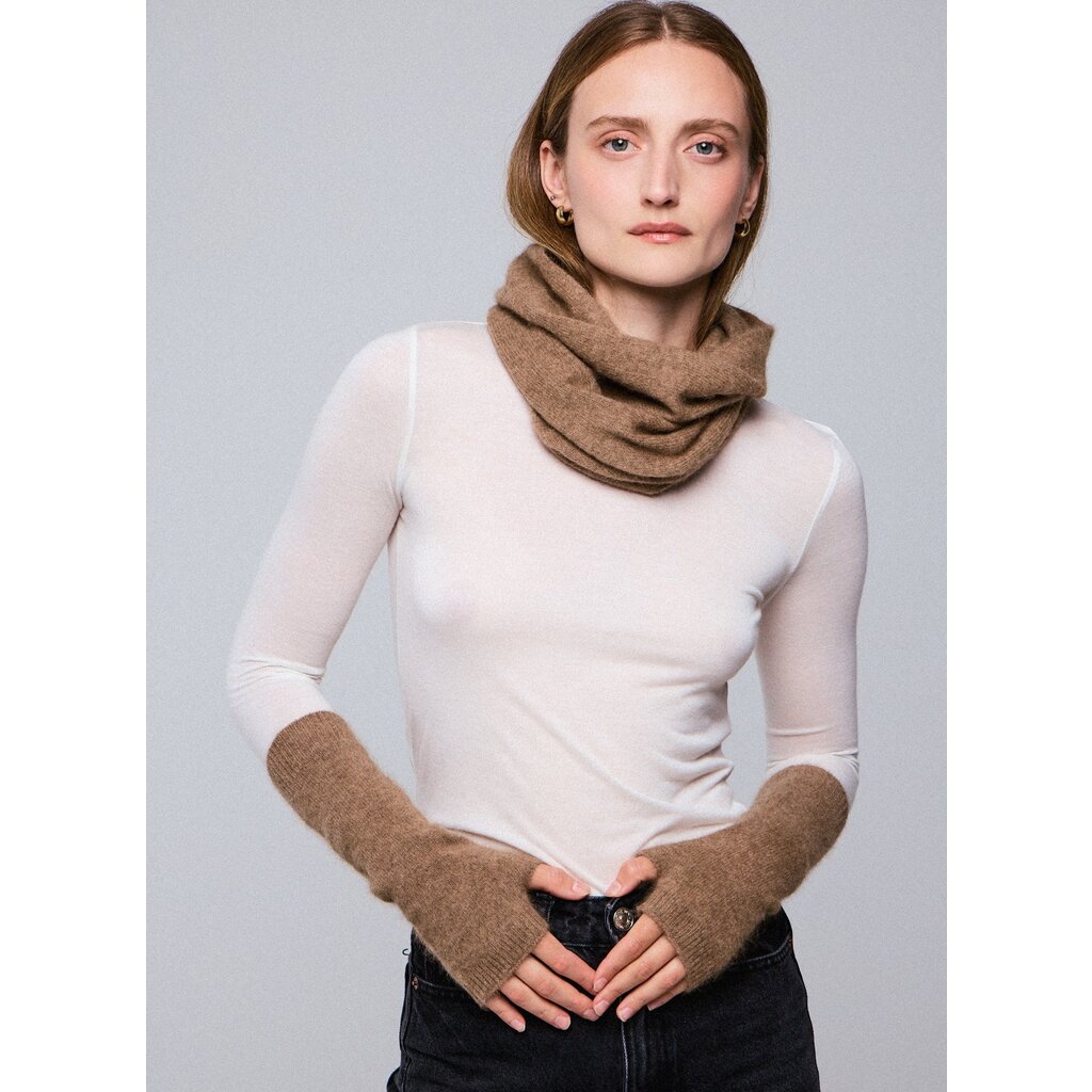 Majestic vingerloze wanten FMT002 in bison