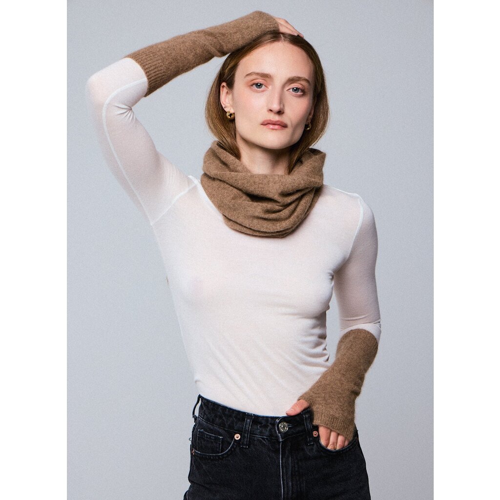 Majestic vingerloze wanten FMT002 in bison