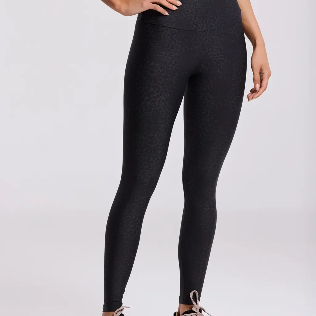 Deblon Sports classic legging high waist in cheetah-black