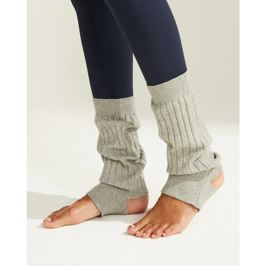Deblon Sports legwarmers in grey melange