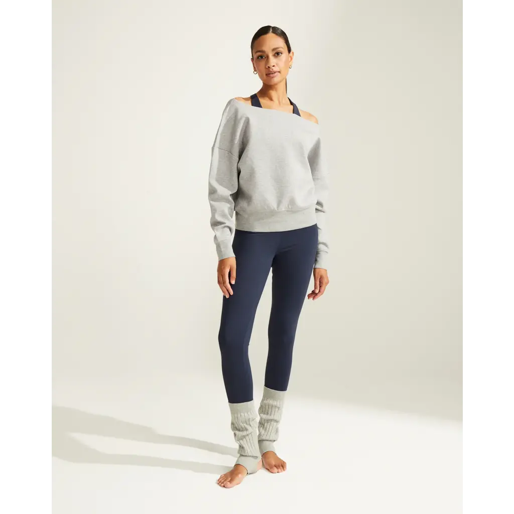 Deblon Sports legwarmers in grey melange