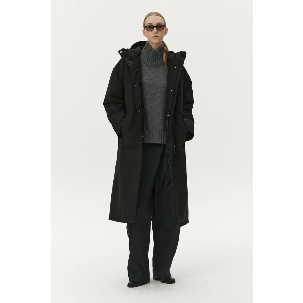 Welter Shelter winterjas Roomy Long Tube in black