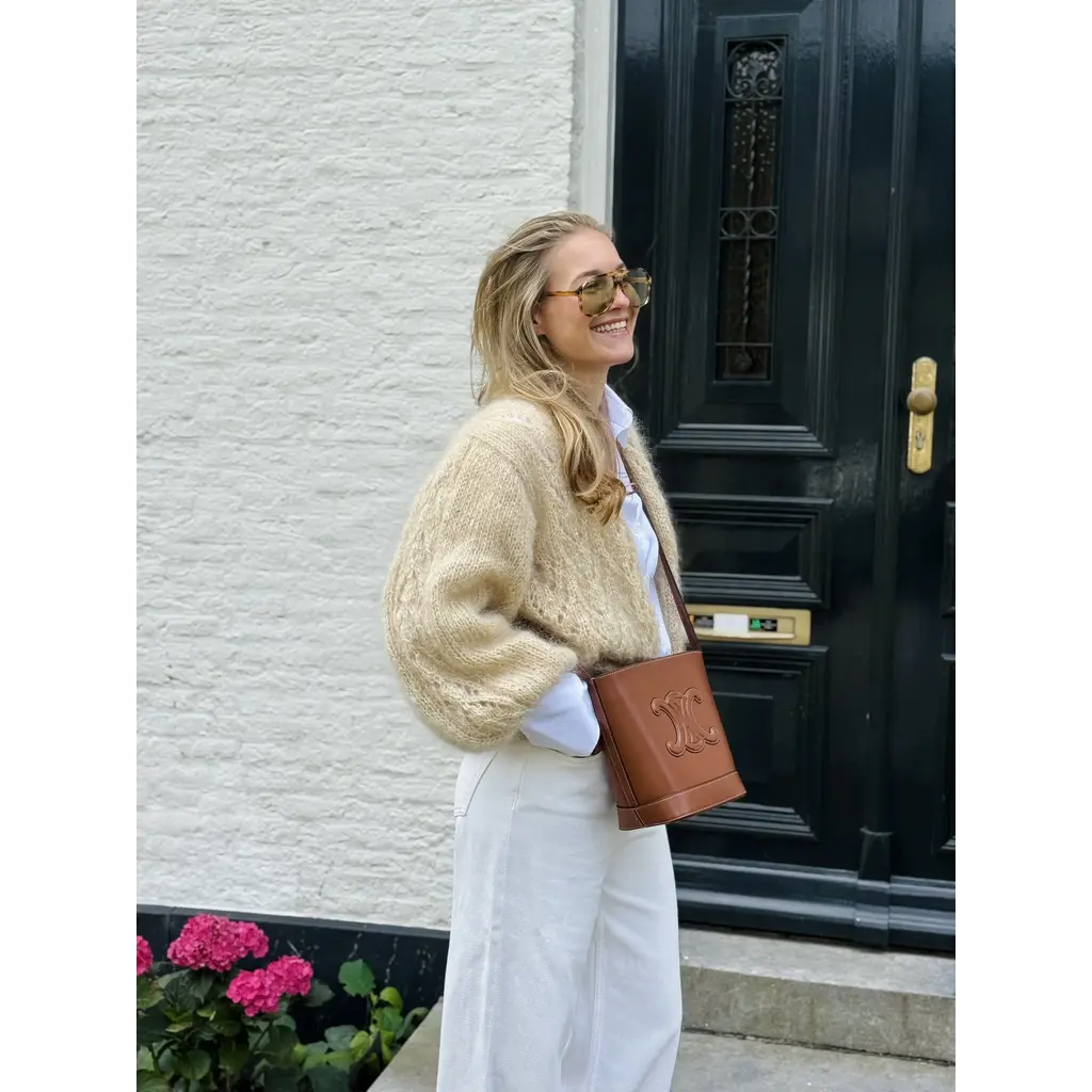 Studio Lavendel Lilly Knit Paillet in champagne