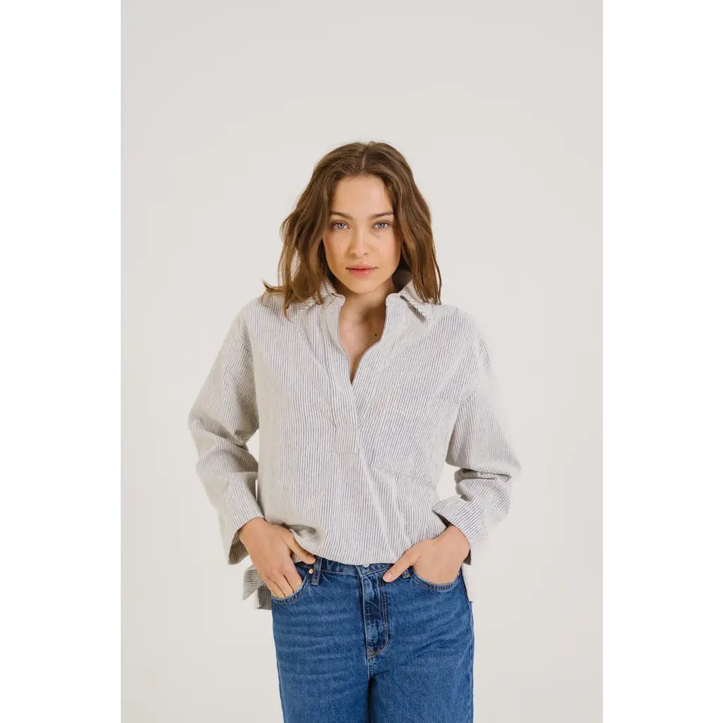 Sacrecoeur blouse Maelie Ottawa in bleu