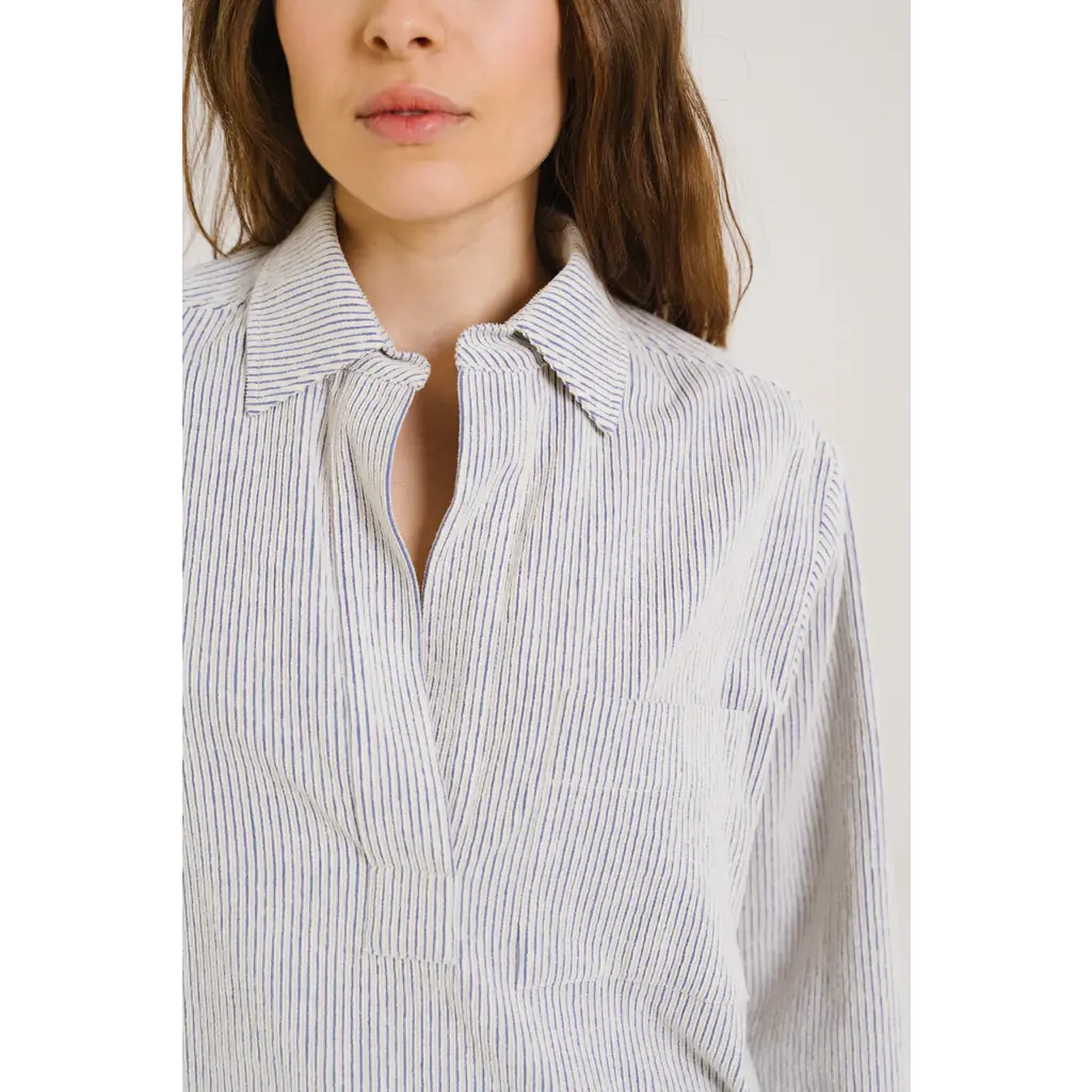 Sacrecoeur blouse Maelie Ottawa in bleu