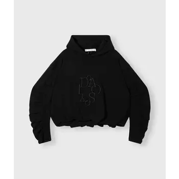 10 Days Pleated Balloon Hoodie