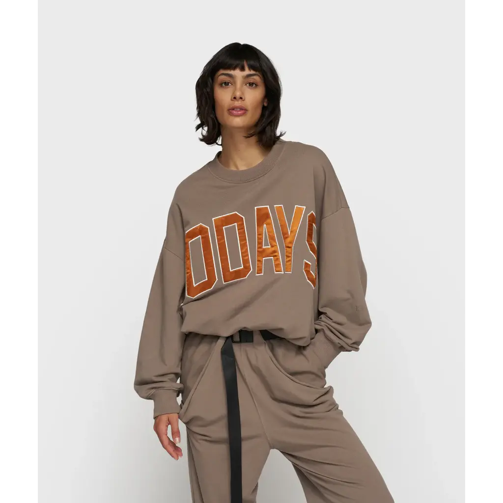 10 Days baseball sweater 10DAYS in moonrock