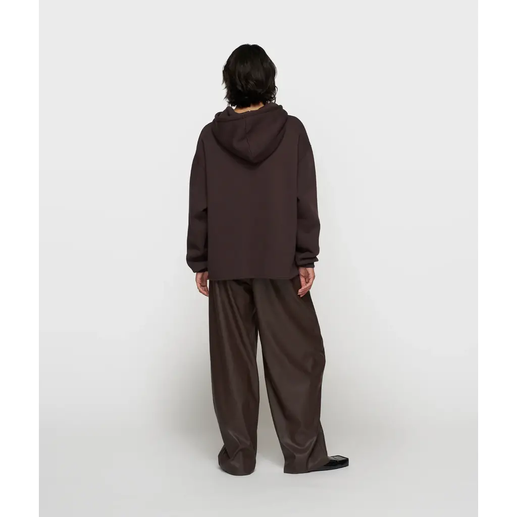 10 Days statement hoodie n deep wine