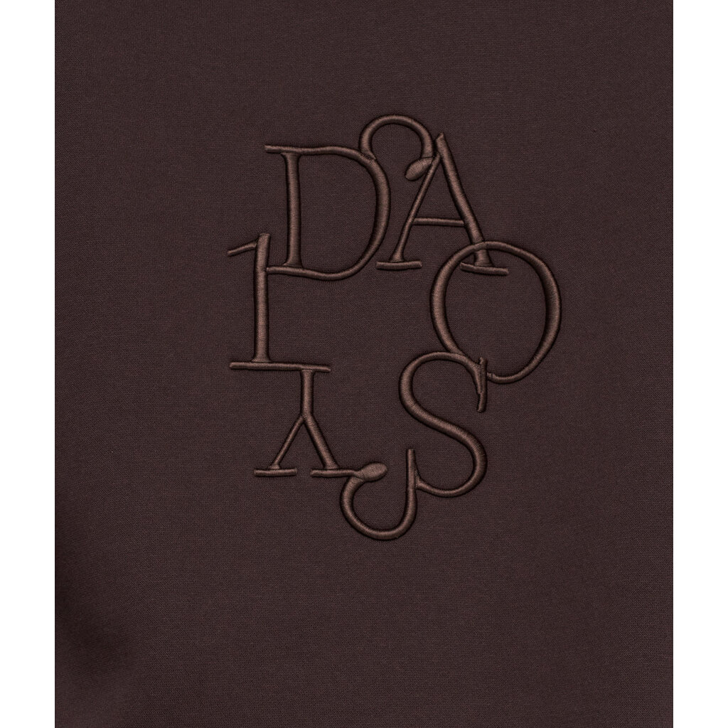 10 Days statement hoodie n deep wine