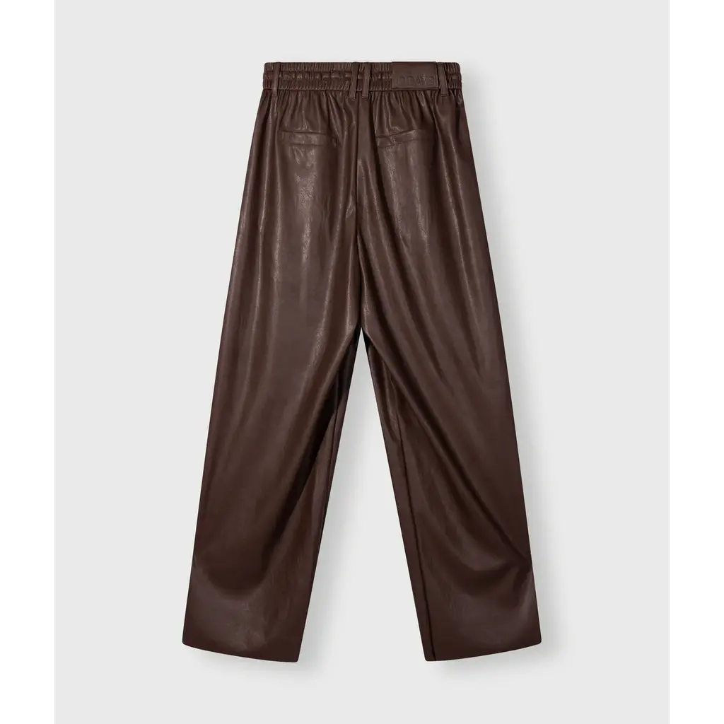 10 Days faux leren pantalon in deep wine