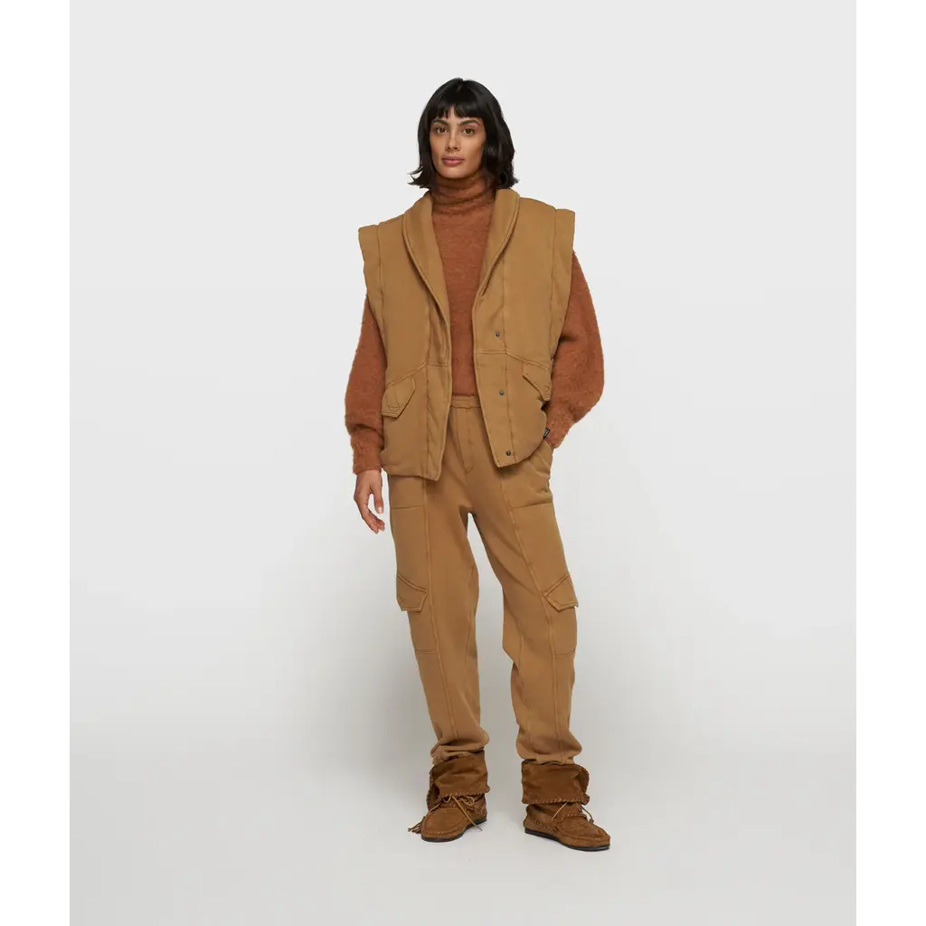 10 Days cargo jogger in suede