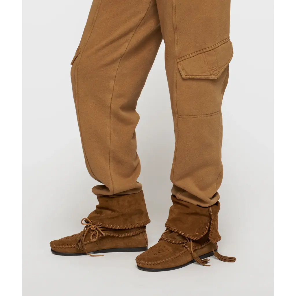 10 Days cargo jogger in suede