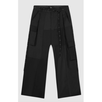 1/OFF Pantalon Patchwork Eyelets