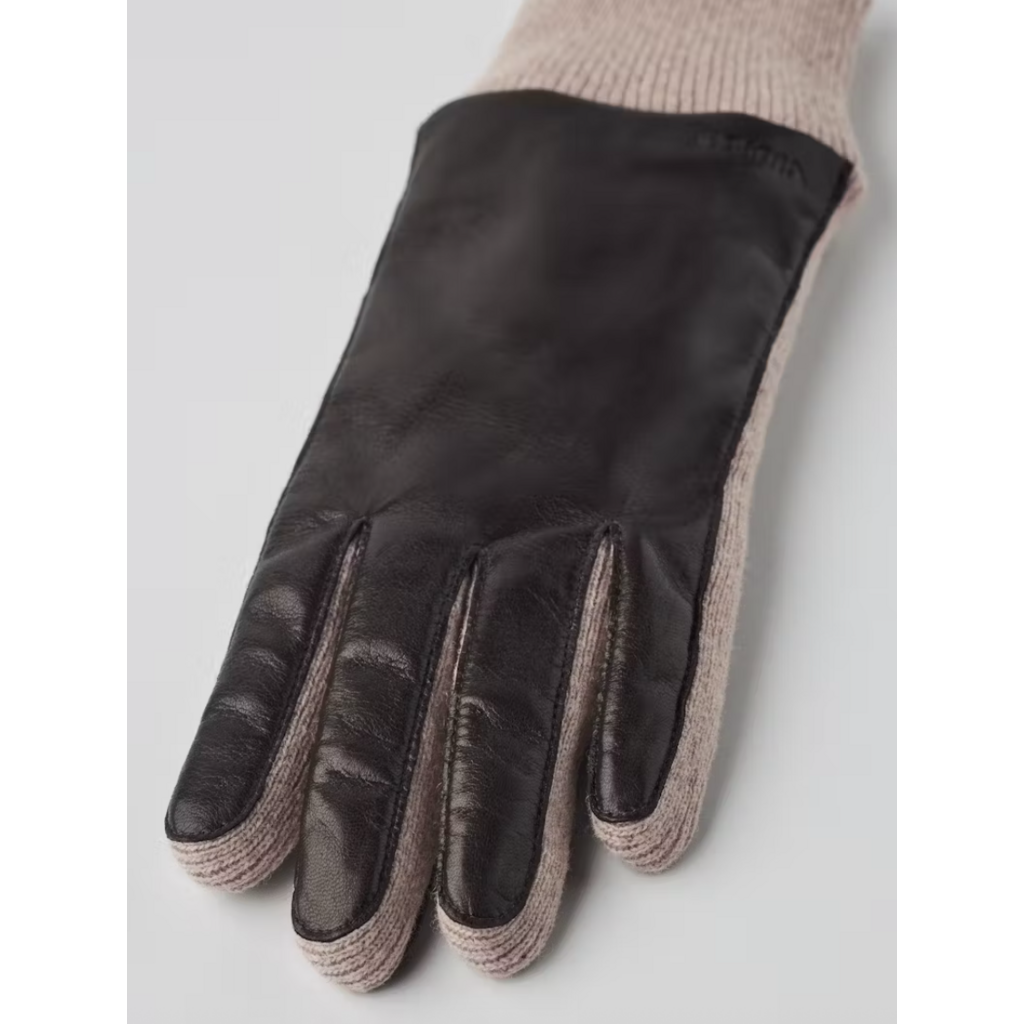 Hestra handschoen Jeanne in chocolate/tabac