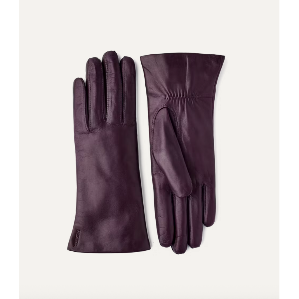 Hestra handschoen Elisabeth in dark plum