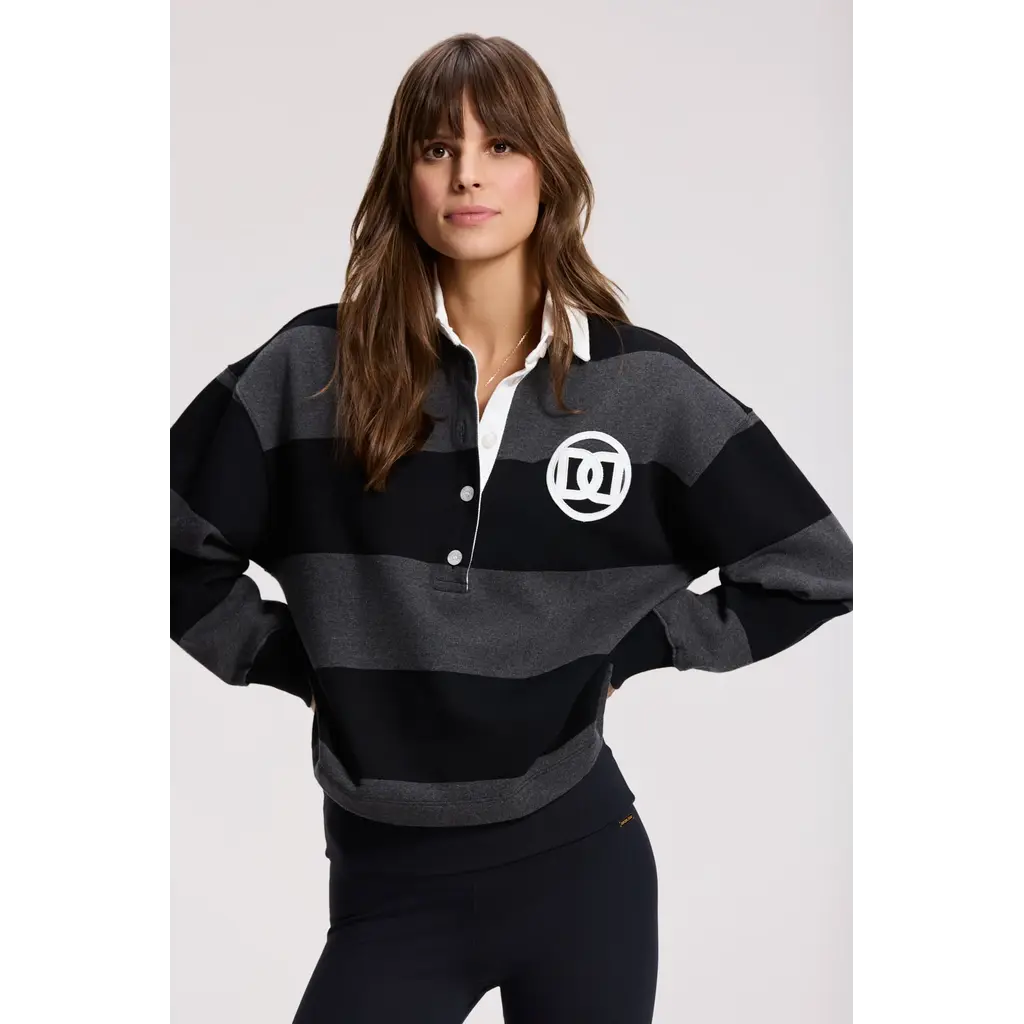 Deblon Sports rugby sweater Renee in black antra
