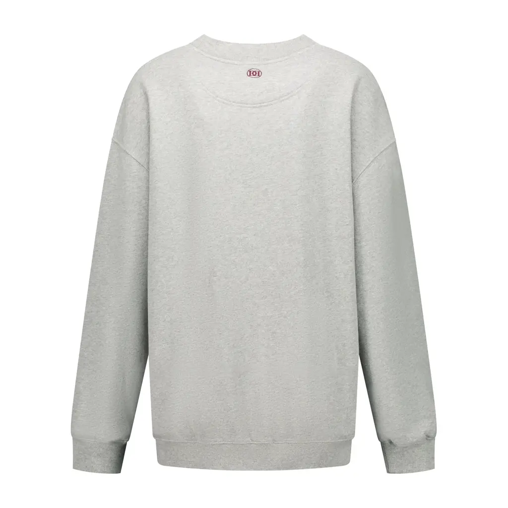Deblon Sports sweater Malou in grey melange