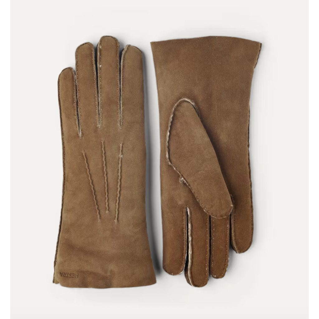 Hestra handschoen Bernadette in brown