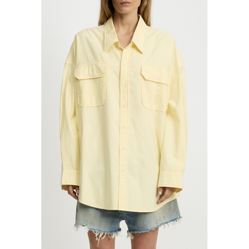 Denimist Utility blouse in yellow