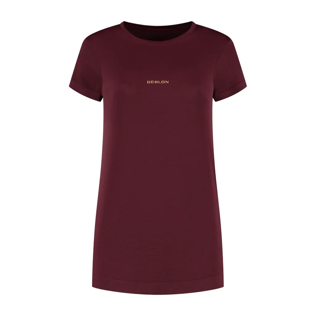Deblon Sports top Lizzy seamless in bordeaux