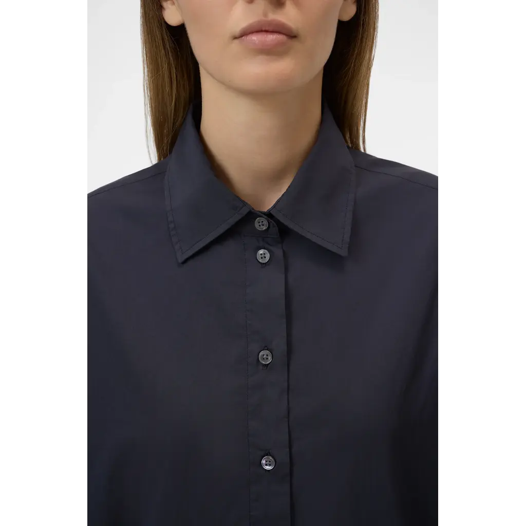 CLOSED cape blouse in dark night