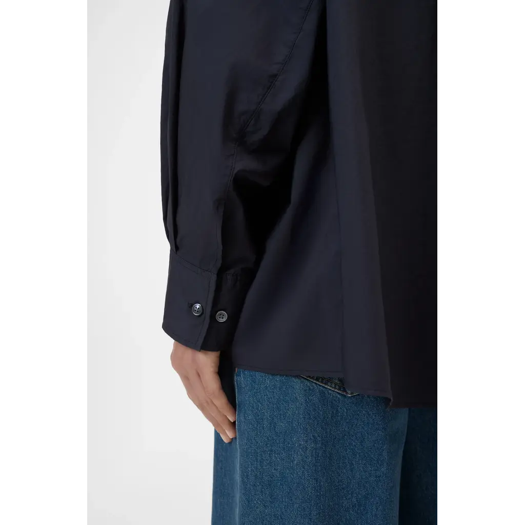 CLOSED cape blouse in dark night