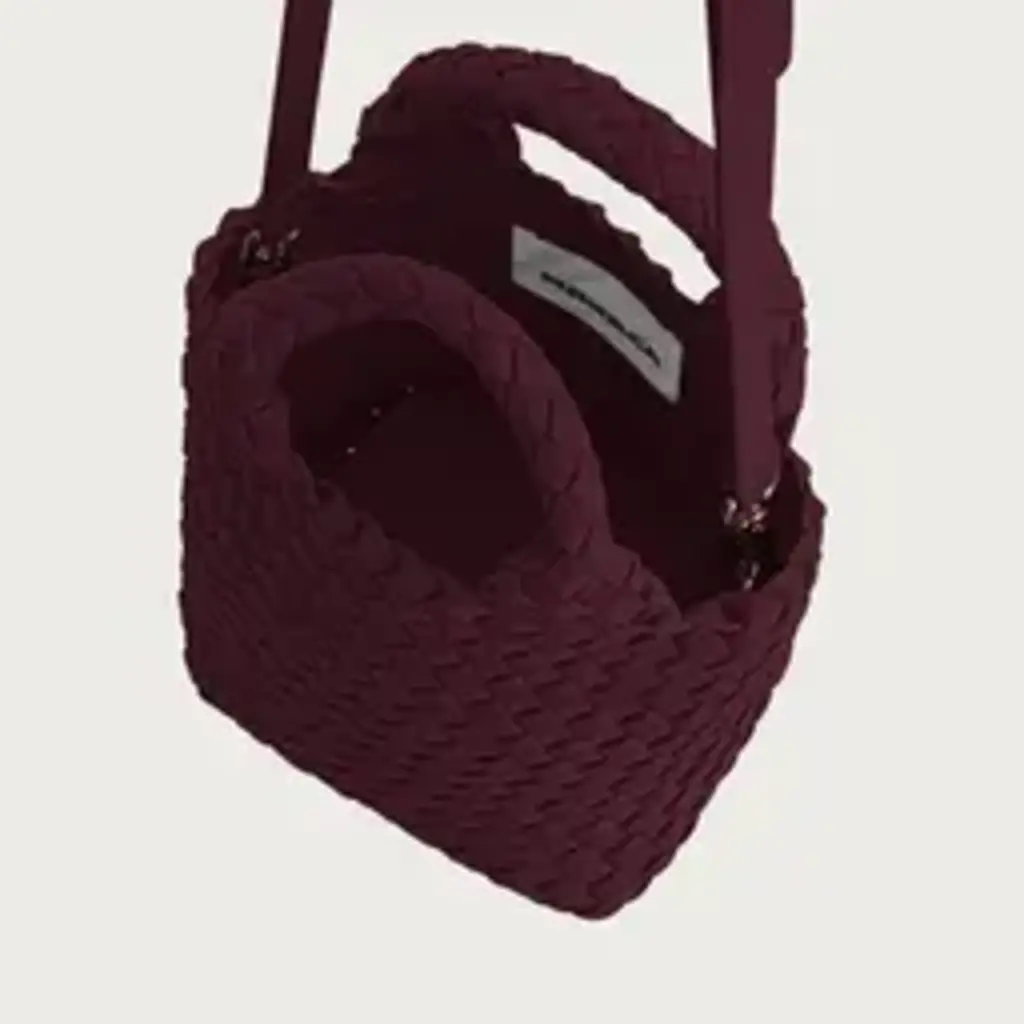 Marrea tas mini with strap in chianti crush